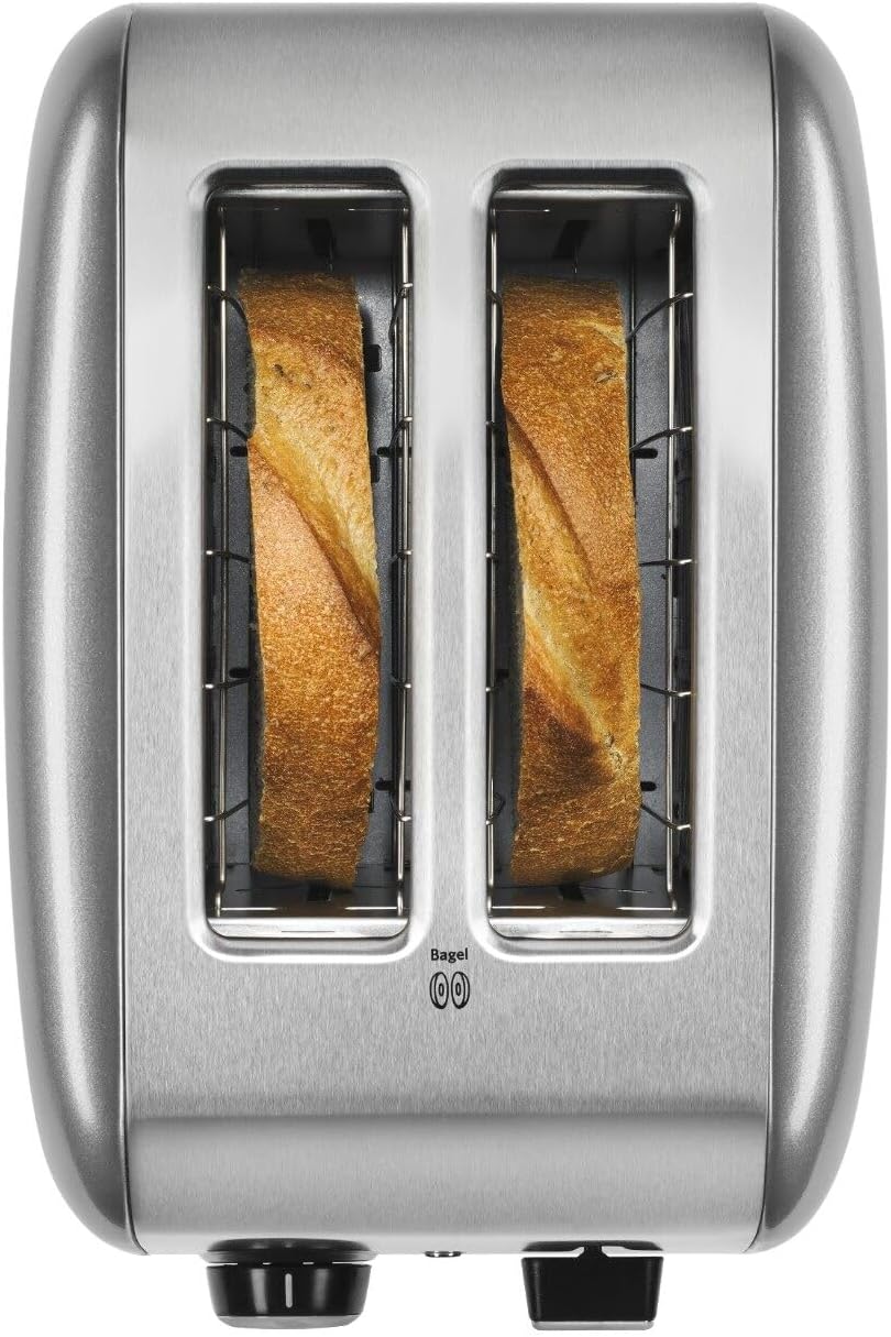 KitchenAid KMT2115 Toaster for Bagel 2 Slice, Silver - Image 2